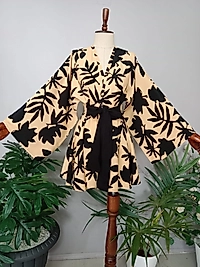 Kimono Filoş Viskon Kumaştan Özel Tasarım.